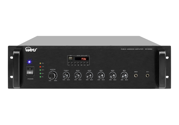 带MP3广播功率放大器 HV-1000U